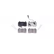 HELLA 8DB 355 039-301 - Jeu de 4 plaquettes de frein avant