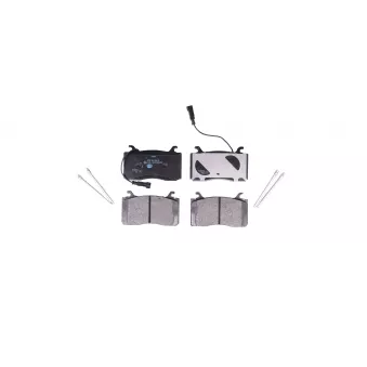 Jeu de 4 plaquettes de frein avant HELLA OEM 77368321