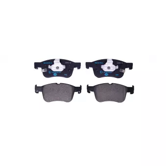 Jeu de 4 plaquettes de frein avant HELLA OEM KTJX612001ACB