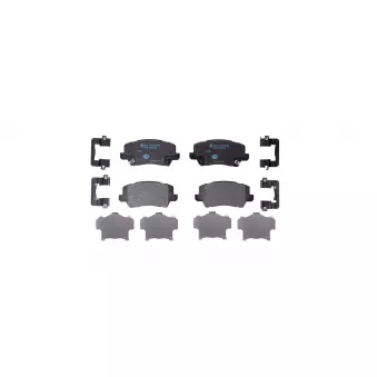Jeu de 4 plaquettes de frein avant HELLA OEM 58101G6A40