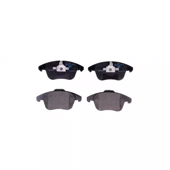 Jeu de 4 plaquettes de frein avant HELLA 8DB 355 040-141 pour PEUGEOT 2008 e-2008 - 156cv