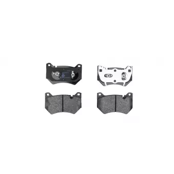 Jeu de 4 plaquettes de frein avant HELLA OEM 80A698151F