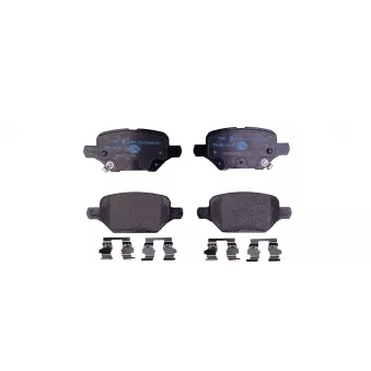 Jeu de 4 plaquettes de frein arrière HELLA OEM 42539412