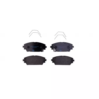 Jeu de 4 plaquettes de frein avant HELLA OEM bcya3328zb