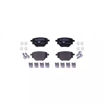 Jeu de 4 plaquettes de frein arrière HELLA 8DB 355 040-321 pour PEUGEOT 208 1,2 Hybrid 136 - 136cv