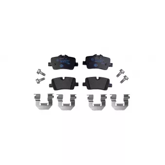 Jeu de 4 plaquettes de frein arrière HELLA OEM 34208844393