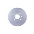 Jeu de 2 disques de frein arrière HELLA [8DD 355 103-151]