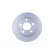 HELLA 8DD 355 104-501 - Jeu de 2 disques de frein arrière