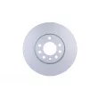 Jeu de 2 disques de frein avant HELLA [8DD 355 104-681]