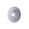 HELLA 8DD 355 104-701 - Jeu de 2 disques de frein arrière