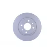Jeu de 2 disques de frein avant HELLA [8DD 355 105-751]