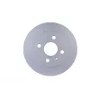 Jeu de 2 disques de frein arrière HELLA [8DD 355 106-091]