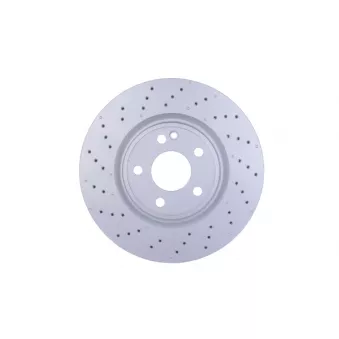 Jeu de 2 disques de frein arrière HELLA OEM 6799367