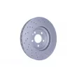 HELLA 8DD 355 122-661 - Jeu de 2 disques de frein arrière