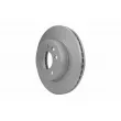 HELLA 8DD 355 125-561 - Jeu de 2 disques de frein avant