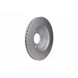 HELLA 8DD 355 125-571 - Jeu de 2 disques de frein arrière