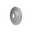 HELLA 8DD 355 126-841 - Jeu de 2 disques de frein avant