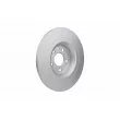 HELLA 8DD 355 126-991 - Jeu de 2 disques de frein arrière