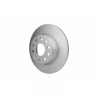 Jeu de 2 disques de frein arrière HELLA 8DD 355 131-811 pour SKODA OCTAVIA 2.0 TDI 4x4 - 200cv