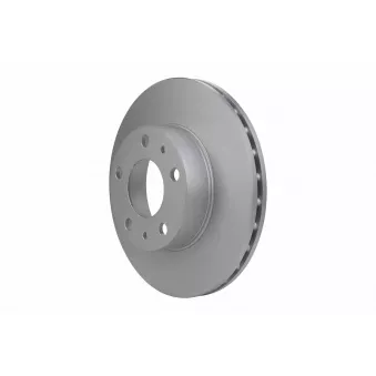 Jeu de 2 disques de frein arrière HELLA 8DD 355 131-841 pour MERCEDES-BENZ SPRINTER 315 CDI - 150cv