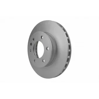 Jeu de 2 disques de frein avant HELLA 8DD 355 131-891 pour INFINITI EX 316 - 906.633. 906.365. 906.637)