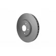 Jeu de 2 disques de frein avant HELLA [8DD 355 133-051]
