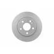 HELLA 8DD 355 133-061 - Jeu de 2 disques de frein arrière