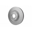 Jeu de 2 disques de frein avant HELLA [8DD 355 133-101]