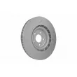 HELLA 8DD 355 134-351 - Disque de frein avant droit