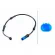 Contact d'avertissement, usure des plaquettes de frein HELLA [8DK 355 253-771]