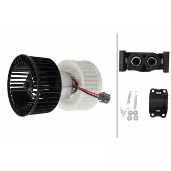 Pulseur d'air habitacle HELLA 8EW 366 400-091 pour BMW X3 xDrive 30 d - 211cv