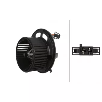 Pulseur d'air habitacle HELLA 8EW 366 400-521 pour BMW Série 3 335 xi - 326cv