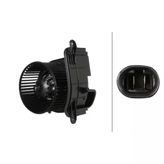 HELLA 8EW 366 400-941 - Pulseur d'air habitacle