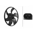 Ventilateur, refroidissement du moteur HELLA [8EW 366 420-241]
