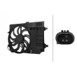 HELLA 8EW 366 420-591 - Ventilateur, refroidissement du moteur