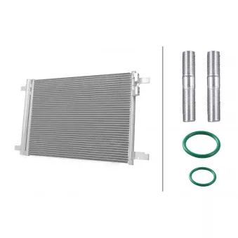 Condenseur, climatisation HELLA OEM 5Q0816411AA