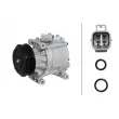 HELLA 8FK 366 201-371 - Compresseur, climatisation