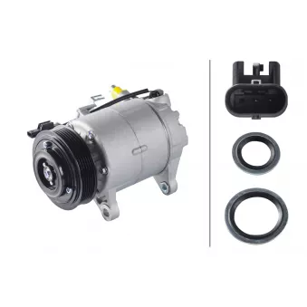 HELLA 8FK 366 201-881 - Compresseur, climatisation