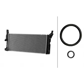 Radiateur, refroidissement du moteur HELLA 8MK 366 301-941 pour ALFA ROMEO GIULIA Cooper SD - 170cv