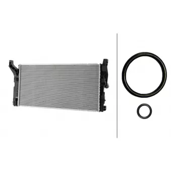 Radiateur, refroidissement du moteur HELLA OEM 17117617593