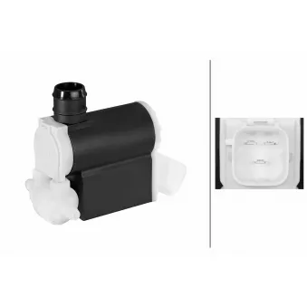Pompe d'eau de nettoyage, nettoyage des vitres HELLA 8TW 006 848-681 pour HYUNDAI I10 1.0 - 67cv