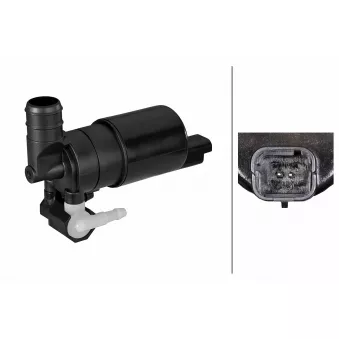 Pompe d'eau de nettoyage, nettoyage des vitres HELLA 8TW 006 848-771 pour PEUGEOT 106 1.6 i - 89cv