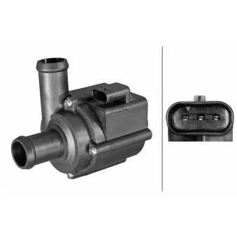 Pompe à eau auxiliaire (circuit d'eau de refroidiss) HELLA 8TW 358 313-351 pour VOLVO XC60 D4 - 190cv
