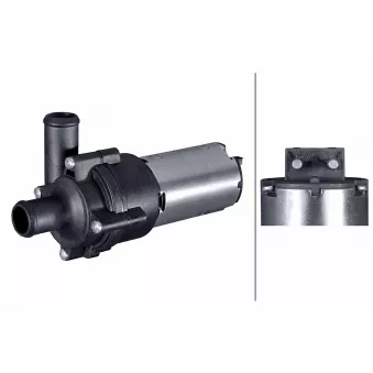 Pompe à eau auxiliaire (circuit d'eau de refroidiss) HELLA 8TW 358 313-411 pour MERCEDES-BENZ VITO 110 TD 2.3 - 98cv