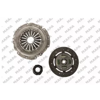 Kit d'embrayage MAPA 018200700 pour MITSUBISHI COLT 1300 GL.GLX - 75cv