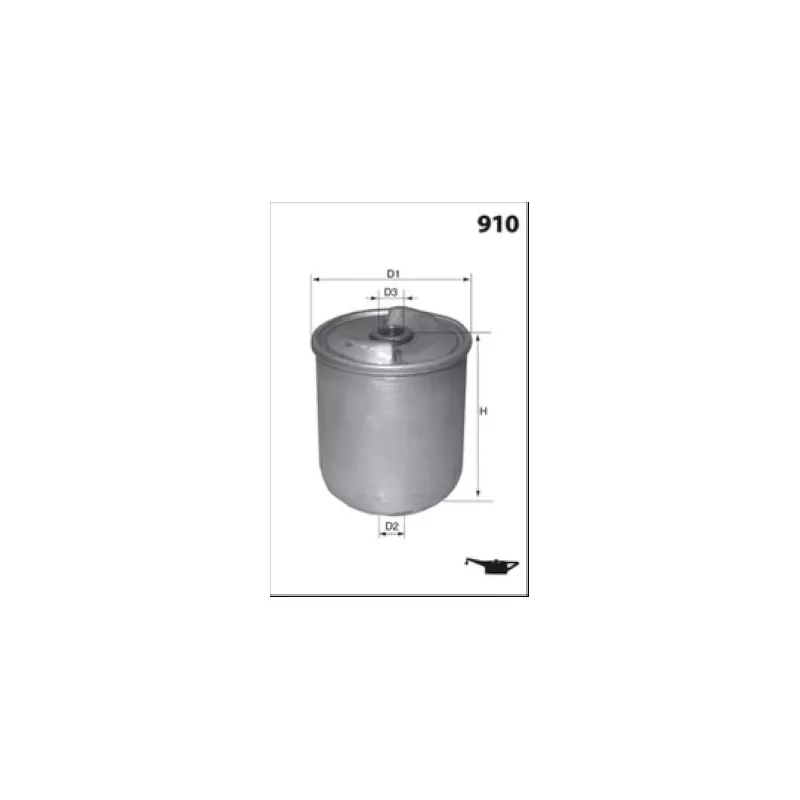 Filtre à huile MECAFILTER EHC8400 - Visuel 1