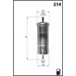 MECAFILTER ELE6000 - Filtre à carburant
