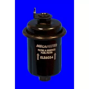 Filtre à carburant MECAFILTER ELE6034 pour HYUNDAI PONY 1.3 - 75cv