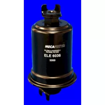 Filtre à carburant MECAFILTER ELE6036 pour RENAULT TWINGO 1.6 16V - 97cv