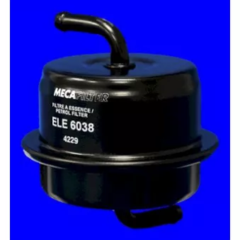 Filtre à carburant MECAFILTER ELE6038 pour SUZUKI SWIFT 1.6 4WD - 95cv
